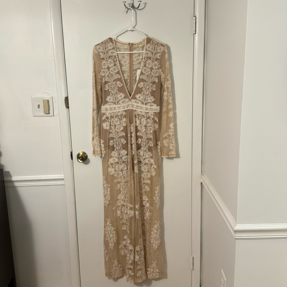 For Love & Lemons Temecula Dress by Free People size large, never worn, with tag